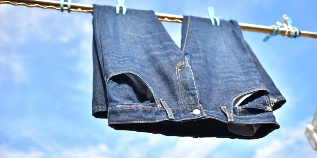 e Best Way to Dry Jeans