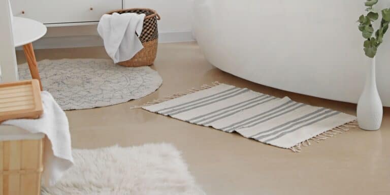 How To Clean Bathroom Rugs