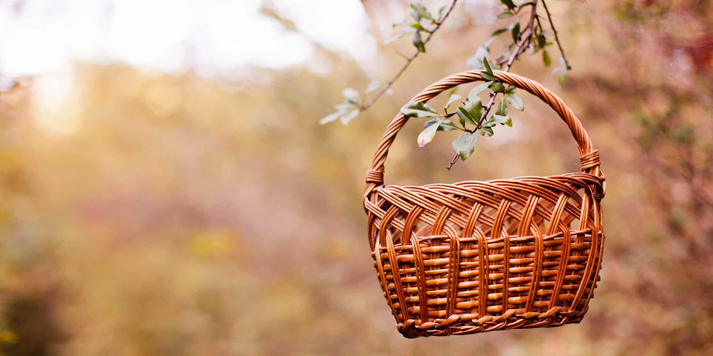 How to Clean A Wicker Basket in 3 Easy Steps!