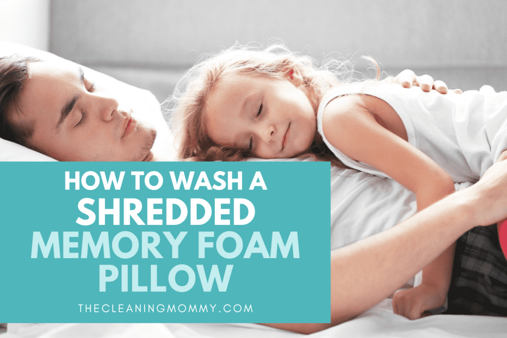 Man and girl sleeping caption How to wash a shredded memory foam pillow