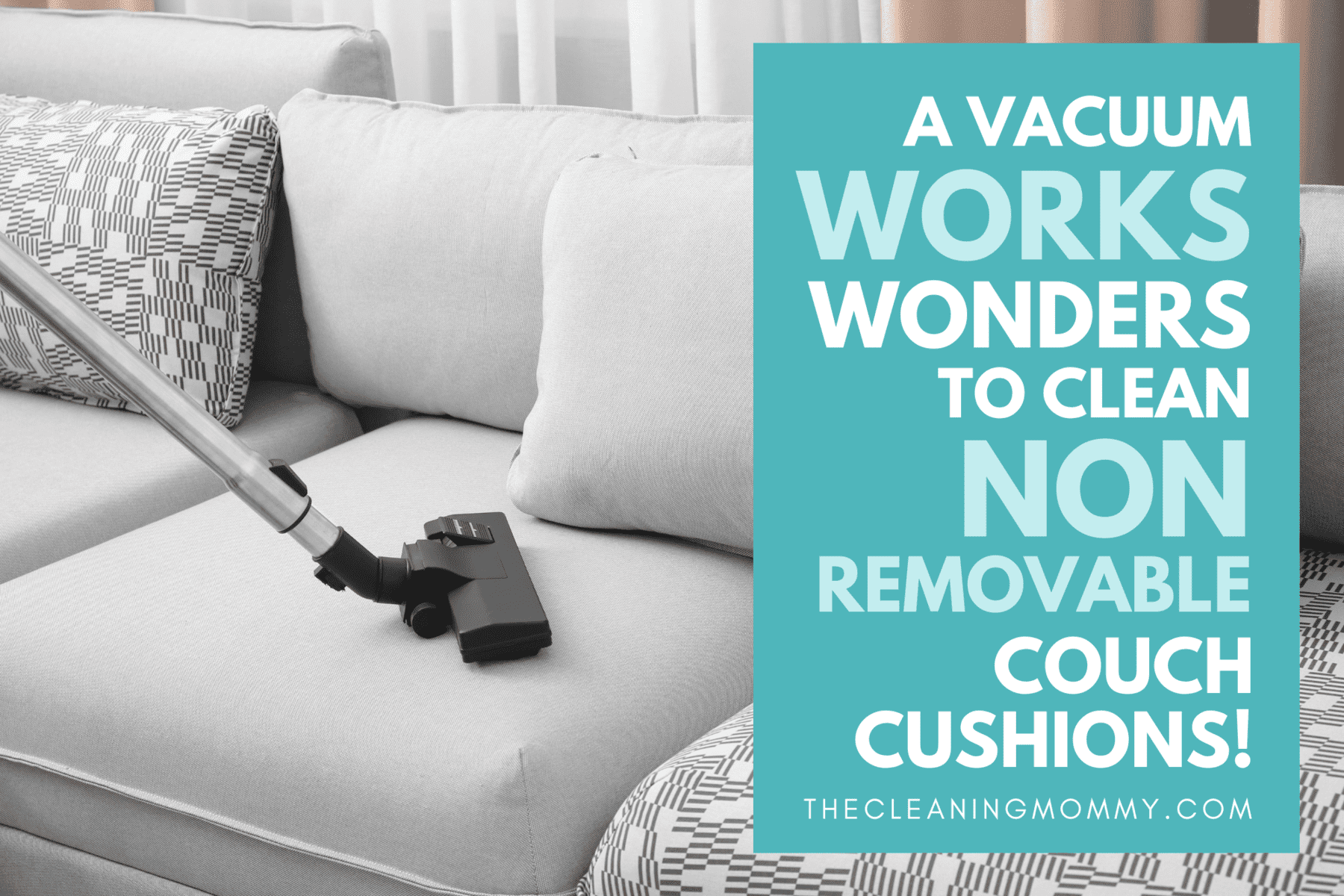 How To Clean Non-Removable Couch Cushions (6 Easy Steps) - The Cleaning ...