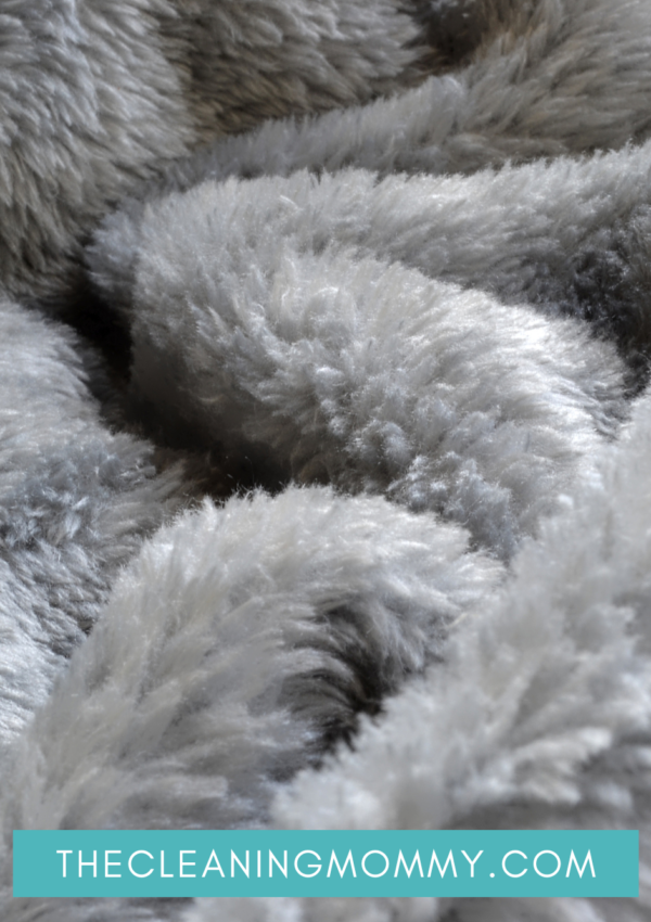 Gray sherpa blanket