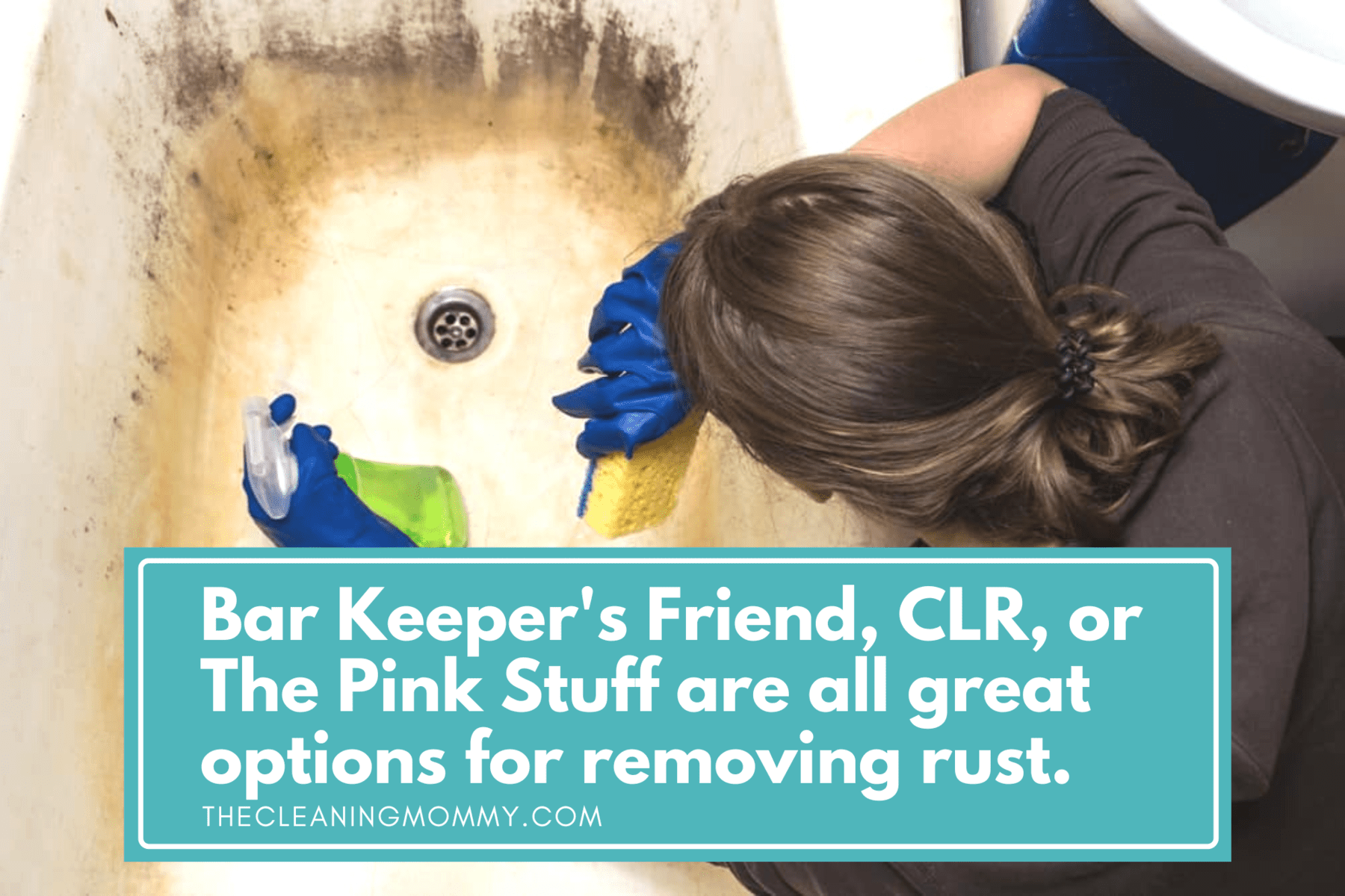 How to Clean a Disgusting Bathtub Using Household Items! The Cleaning