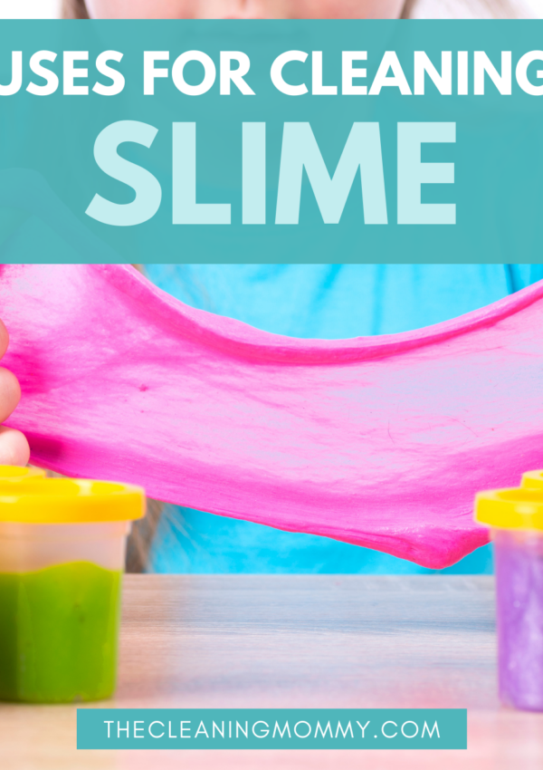 pink cleaning slime