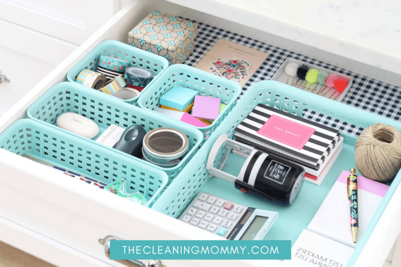 How to Clean Out Your Junk Drawer in Minutes - The Cleaning Mommy