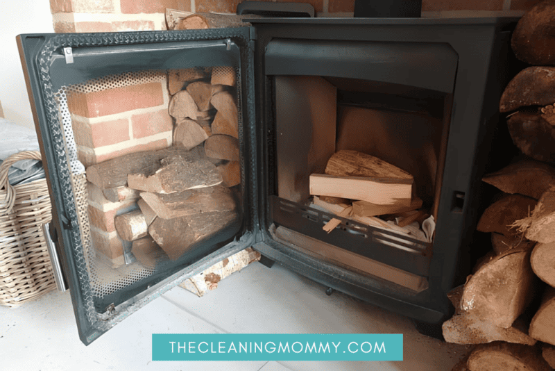 How to Clean Wood Stove Glass to Get a Cozy Fireplace The Cleaning Mommy