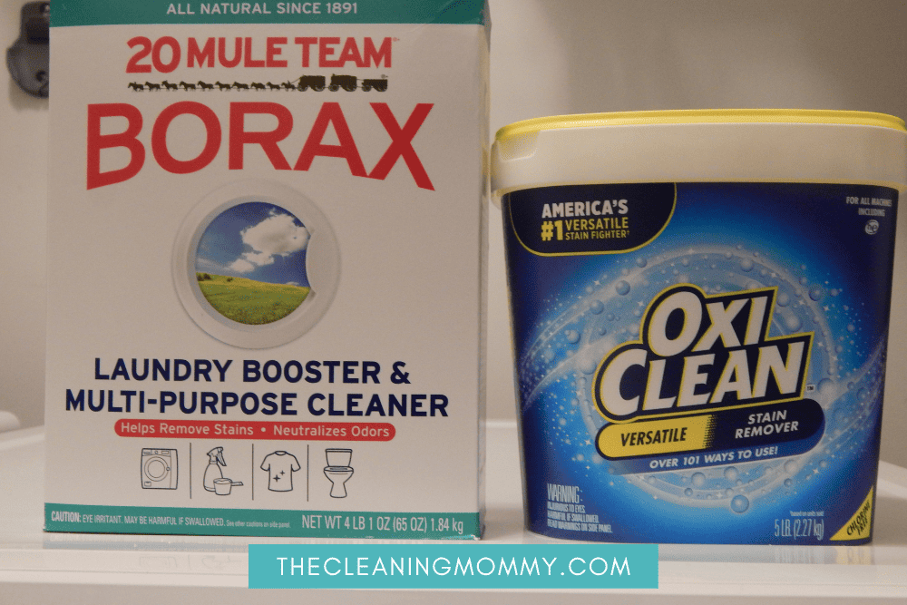 borax and oxyclean
