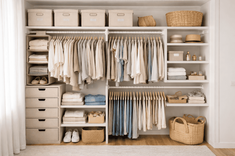 Small Closet Storage Ideas That Make Tiny Closets Feel Bigger